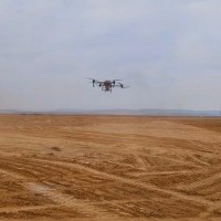 灵寿5000亩草籽播撒
