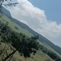 重庆市，武隆区吊运竹笋